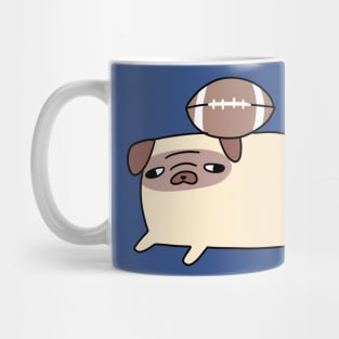 Football Pug Mug